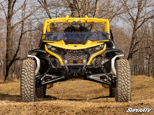 SuperATV Can-Am Maverick R / R MAX Front Bumper, installed view