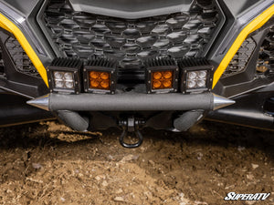 SuperATV Can-Am Maverick R / R MAX Front Bumper, side view