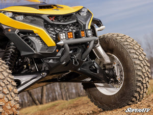 SuperATV Can-Am Maverick R / R MAX Front Bumper, detail view