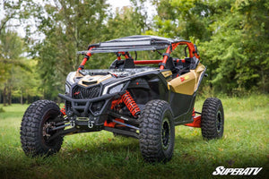 Maverick X3 boxed front A-arms high clearance bend