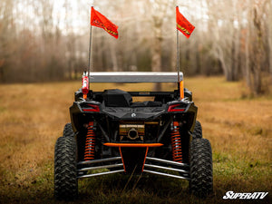 Can-Am Maverick X3 SuperATV boxed A-arm long travel kit components