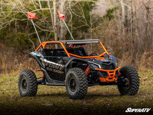 Can-Am X3 boxed A-arms for 64 to 72 inch long travel conversion