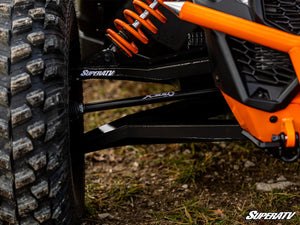 Can-Am Maverick X3 billet aluminum radius arms for long travel suspension