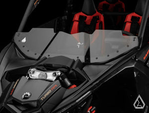 2017+ Can-Am Maverick X3 Half Windshield | Assault Industries