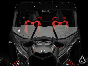 2017+ Can-Am Maverick X3 Half Windshield | Assault Industries