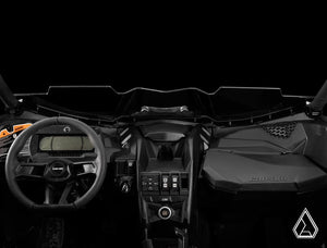 2017+ Can-Am Maverick X3 Half Windshield | Assault Industries