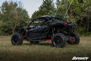 SuperATV Can-Am Maverick X3 Nerf Bars, angle view