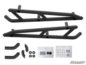 SuperATV Can-Am Maverick X3 Nerf Bars, alternate angle