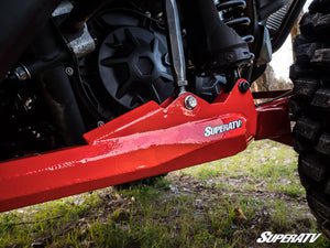 SuperATV Can-Am X3 64 inch rear trailing arms for factory rear alignment