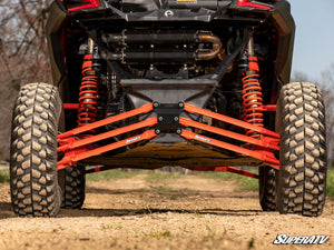 Can-Am Maverick X3 rear suspension upgrade with factory rear alignment
