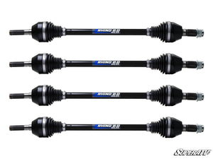 SuperATV Rhino 2.0 Can-Am Defender HD5 heavy-duty front axle set
