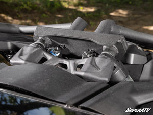 SuperATV Can-Am Maverick X3 / X3 MAX Front Bumper, detail view