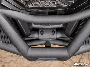 SuperATV Can-Am Maverick X3 / X3 MAX Front Bumper, alternate angle