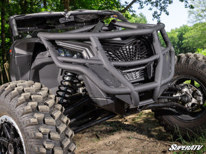 SuperATV Can-Am Maverick X3 / X3 MAX Front Bumper, profile view