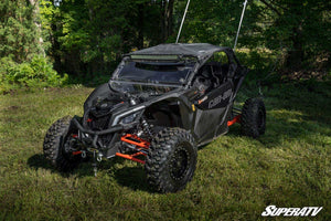 SuperATV Can-Am Maverick X3 / X3 MAX Winch Ready Front Bumper, side view