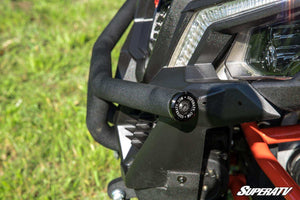 SuperATV Can-Am Maverick X3 / X3 MAX Winch Ready Front Bumper, detail view