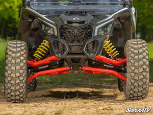 SuperATV Atlas Pro A-arms for Can-Am Maverick X3 in Can-Am Red