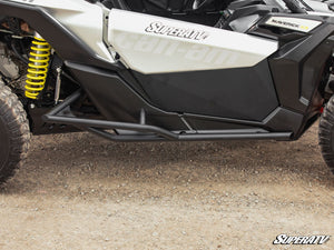 SuperATV Can-Am Maverick X3 / X3 MAX Tree Kickers, mounted view