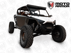Moto Armor Aluminum Doors for Polaris RZR PRO XP 4, Turbo R4, and Pro R4 (2020–2024) – Flush Fit, Hybrid Frame, Powder-Coated, Made in USA