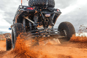 Elektric Off Road black anodized high clearance billet radius rods for 72-inch Can-Am Maverick X3 RS - product photo 5