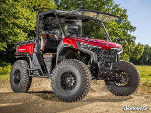 SuperATV CFMOTO UForce U10 Pro heavy-duty nerf bars installed view