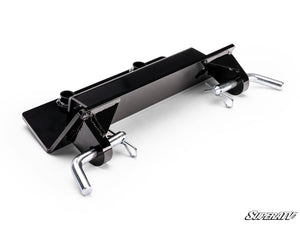 Super ATV Plow Pro snow plow mount installed on a CFMOTO UForce U10 Pro
