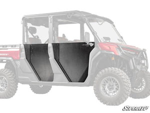SuperATV CFMOTO UForce U10 Pro XL HDPE Half Doors, front view