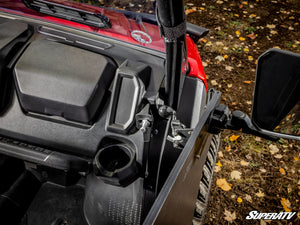 SuperATV CFMOTO UForce U10 Pro XL HDPE Half Doors, mounted view