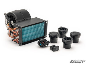 Super ATV UForce 1000 in-dash cab heater installed