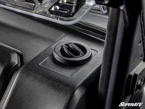CFMOTO UForce 1000 in-dash heater fan control detail