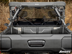 SuperATV in-bed gun rack for CFMOTO UForce 800 angle view