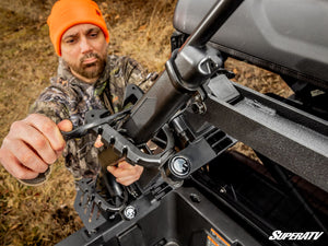 SuperATV in-bed gun rack for CFMOTO UForce 800 product photo