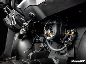 Super ATV UForce U10 Pro cab heater kit components and hardware
