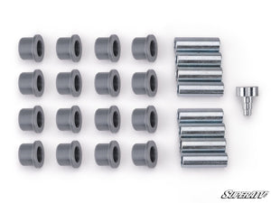 SuperATV CFMOTO ZForce Z10 UHMW front A-arm bushing kit with sleeves and press tool