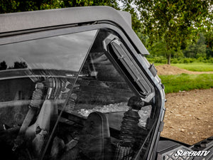 SuperATV CFMOTO ZForce 800 / 950 Trail Hard Cab Upper Doors, installed view