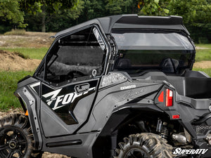 SuperATV CFMOTO ZForce 800 / 950 Trail Hard Cab Upper Doors, mounted view