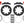 Wilwood 2014+ Polaris RZR XP 1000 Rear Kit 11.25in Drilled - Red