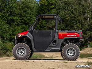 SuperATV CFMOTO UForce U10 Pro HDPE Half Doors, installed view