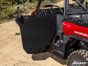 SuperATV CFMOTO UForce U10 Pro HDPE Half Doors, cab view