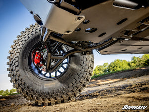 SuperATV CFMOTO ZForce Z10 Atlas Pro forward offset A-arms side view