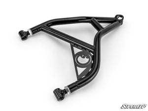 SuperATV CFMOTO ZForce Z10 Atlas Pro forward offset A-arms hardware view