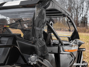 SuperATV CFMOTO ZForce 950 Primal Soft Upper Doors, cab view