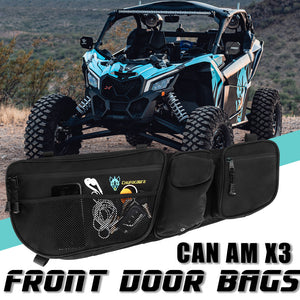 Can Am X3 Door Bags Passenger and Driver Side Storage Bag - Dunes 2 Dezert SXS