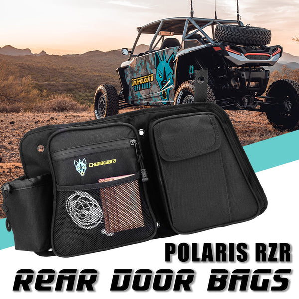 RZR Rear Door Bags Set of Two Right & Left - Dunes 2 Dezert SXS