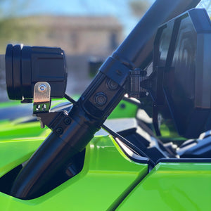 Chupacabra Offroad A-Pillar 45° Light Mount - Dunes 2 Dezert SXS
