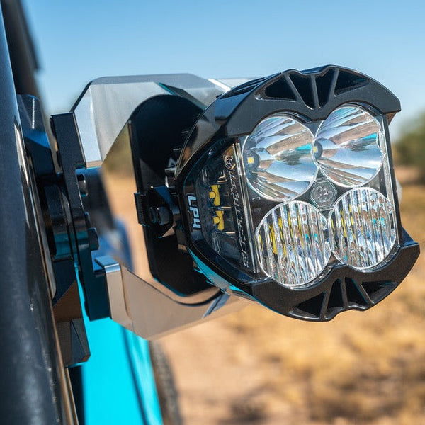 Cuero Race LP4 Light Mount (pair of 2) - Dunes 2 Dezert SXS