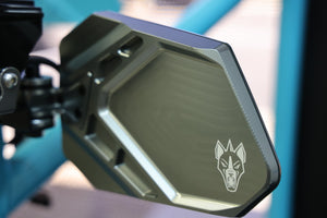 Cuero Pro UTV Side Mirror Titanium - Dunes 2 Dezert SXS
