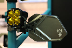 Cuero Pro UTV Side Mirror Titanium - Dunes 2 Dezert SXS