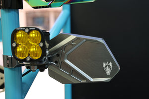 Cuero Pro UTV Side Mirror Titanium - Dunes 2 Dezert SXS