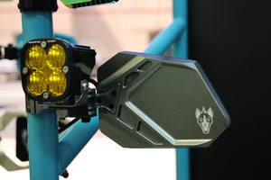 Cuero Pro UTV Side Mirror Titanium - Dunes 2 Dezert SXS